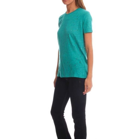 IRO Clay Distressed T in Emerald Green NWT Size Small - Picture 2 of 9
